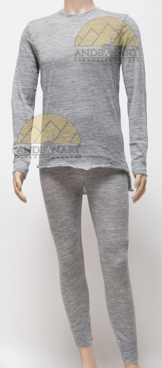 Illustrative example of alpaca long underwear