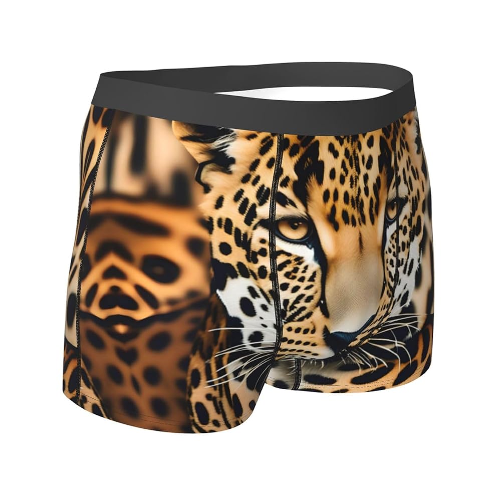 Illustrative example of animal print underwear for men
