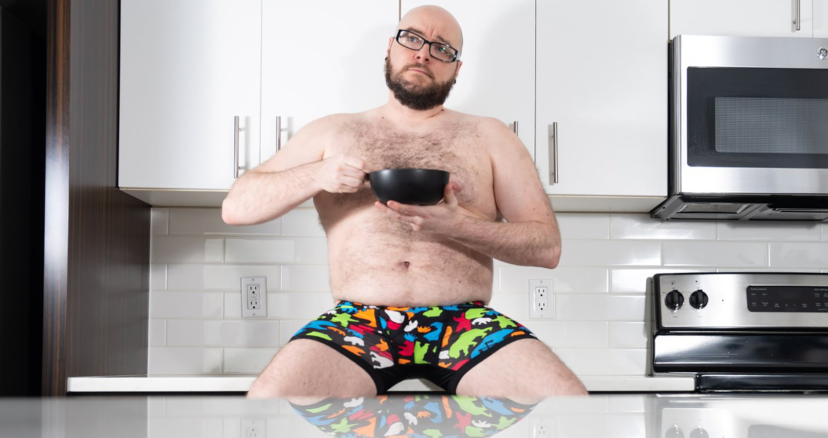 Illustrative example of bear skn underwear