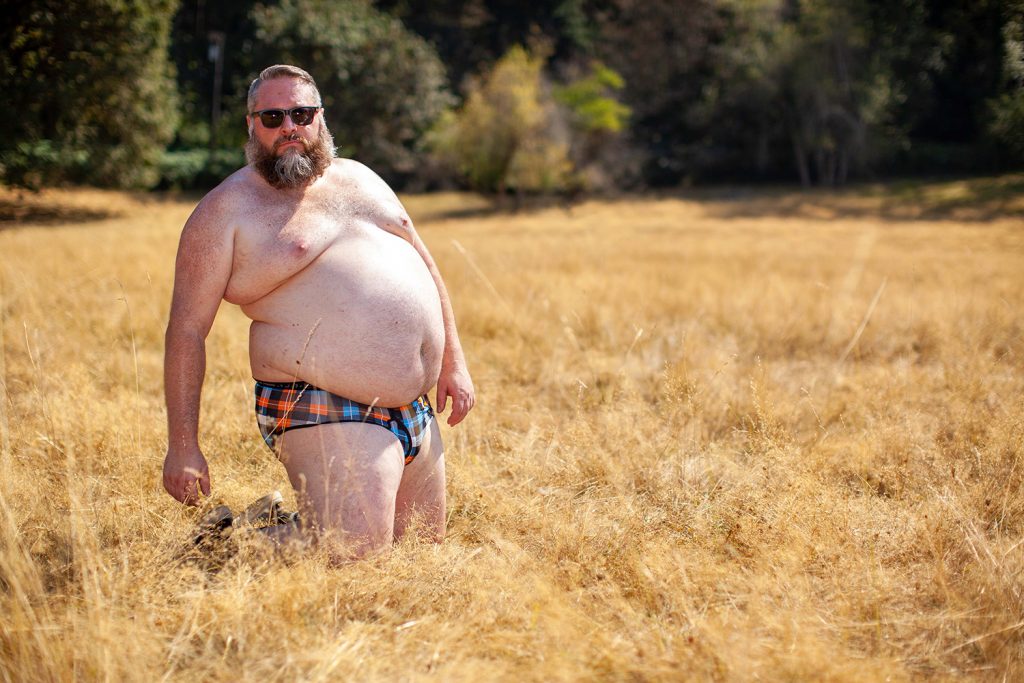 Illustrative example of bear skn underwear