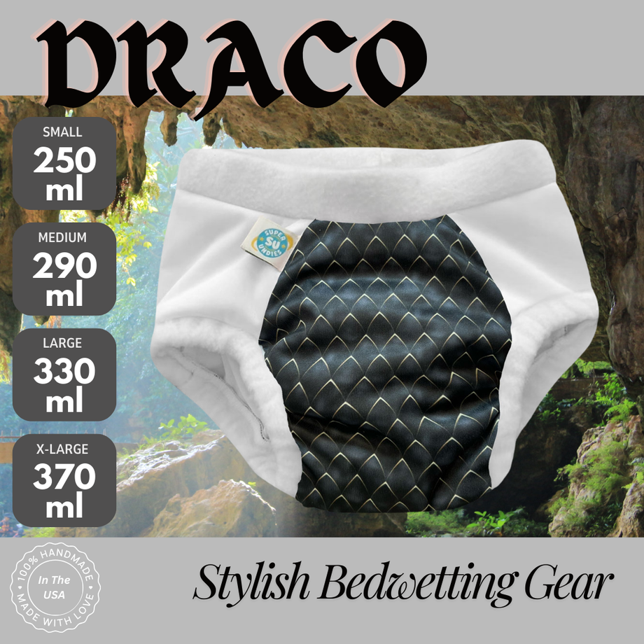 Illustrative example of bed wetting underwear