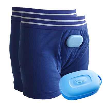 Illustrative example of bedwetting underwear
