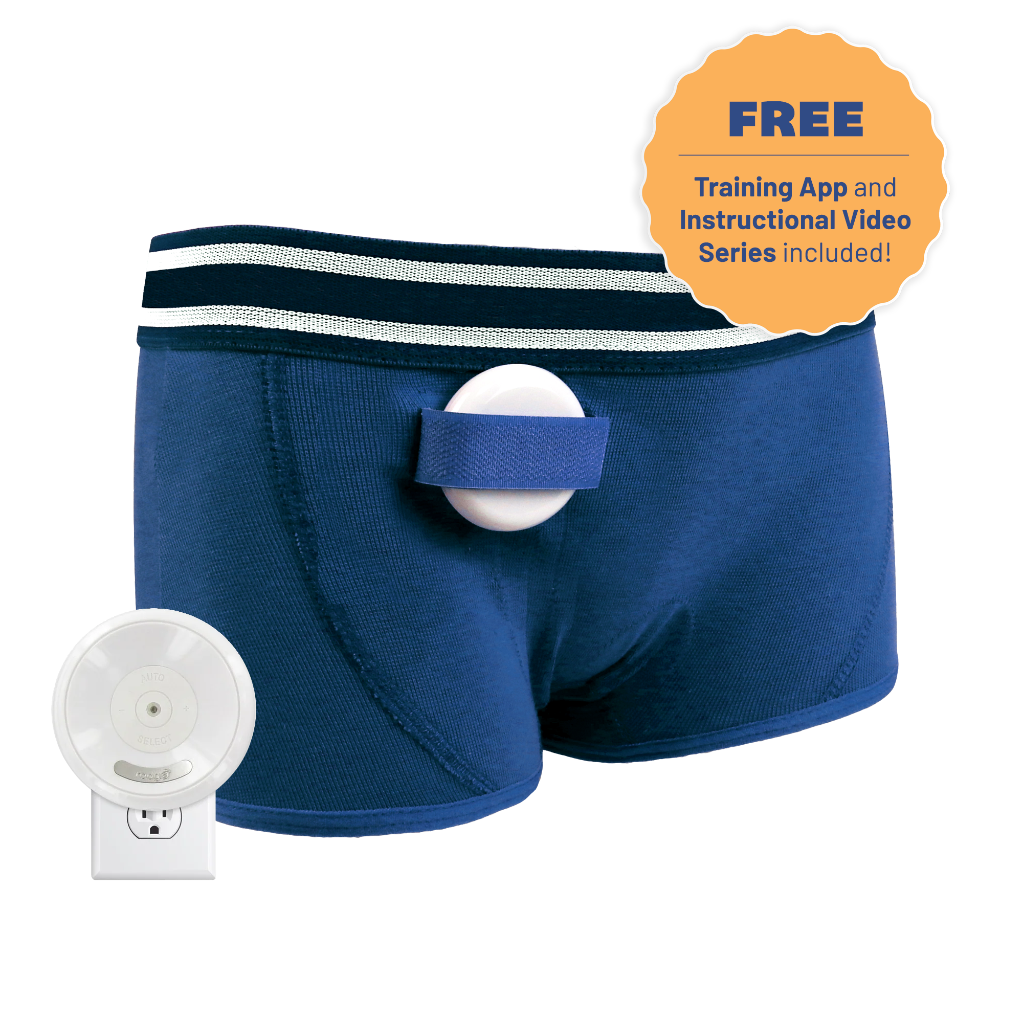 Illustrative example of bedwetting underwear