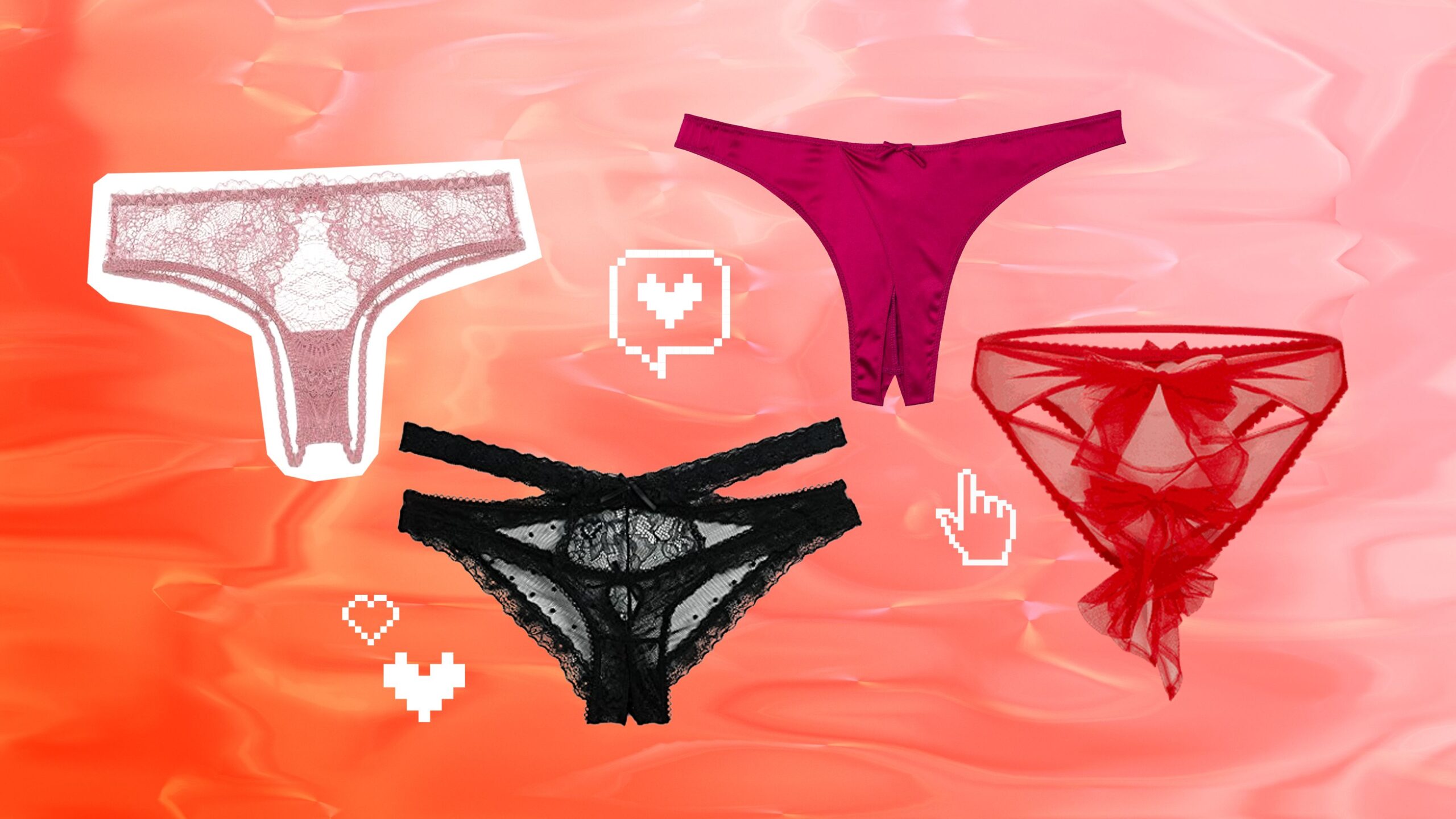 Illustrative example of best crotchless underwear