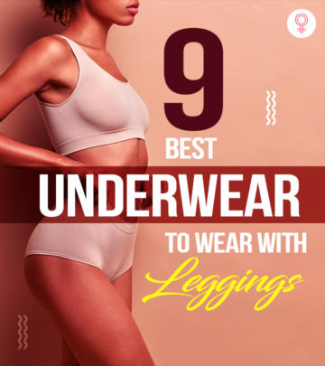 Illustrative example of best underwear to wear under leggings