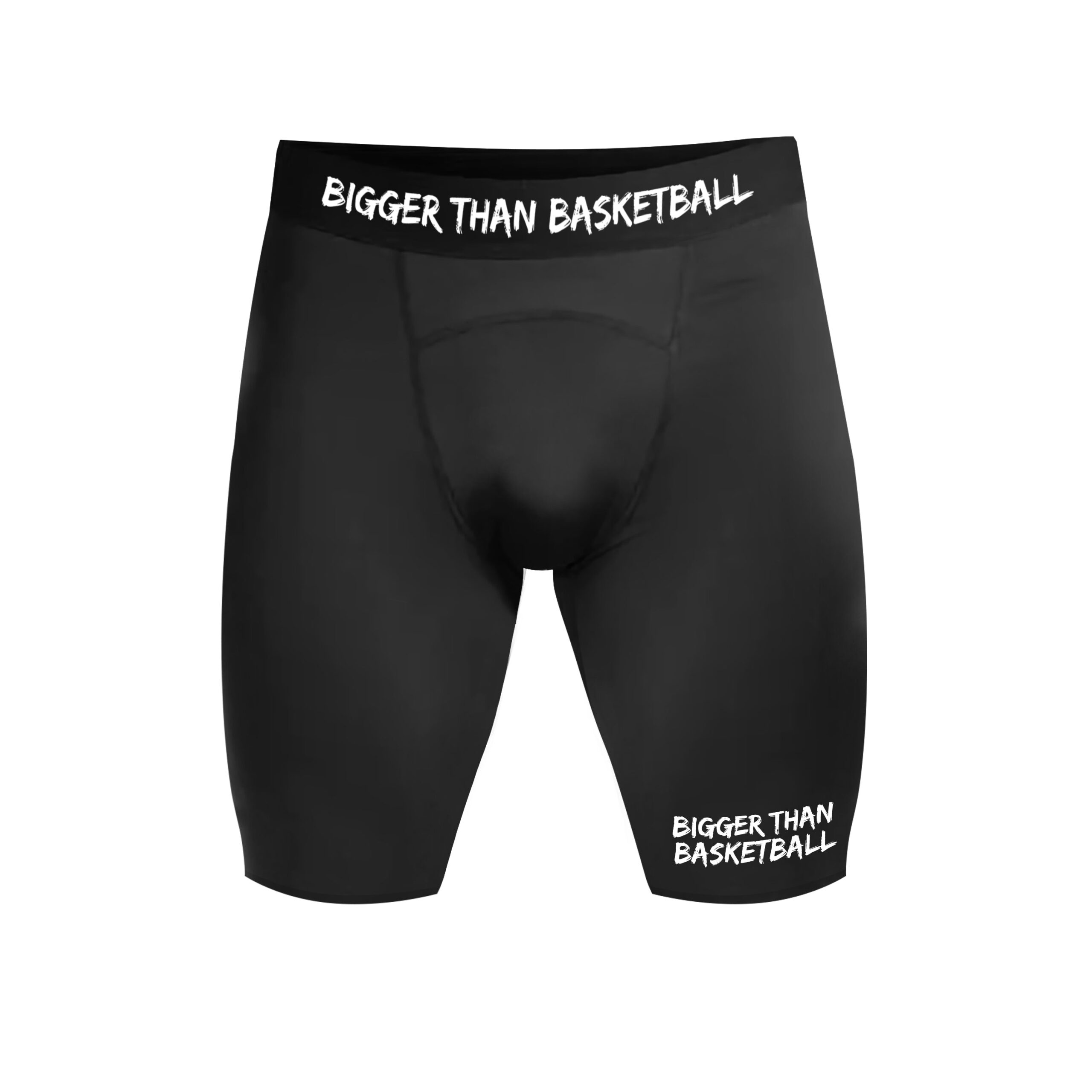 Illustrative example of black compression underwear