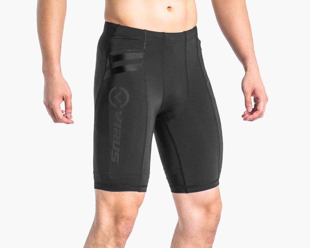 Illustrative example of black compression underwear