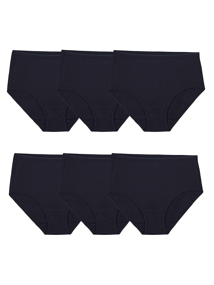 Illustrative example of black cotton underwear