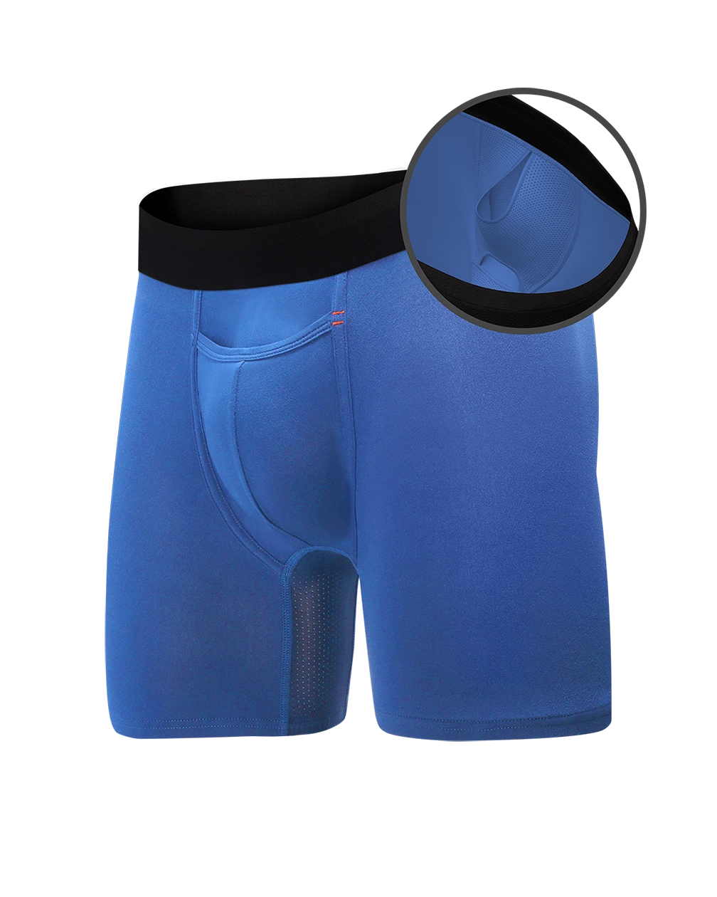 Illustrative example of blue boxers underwear