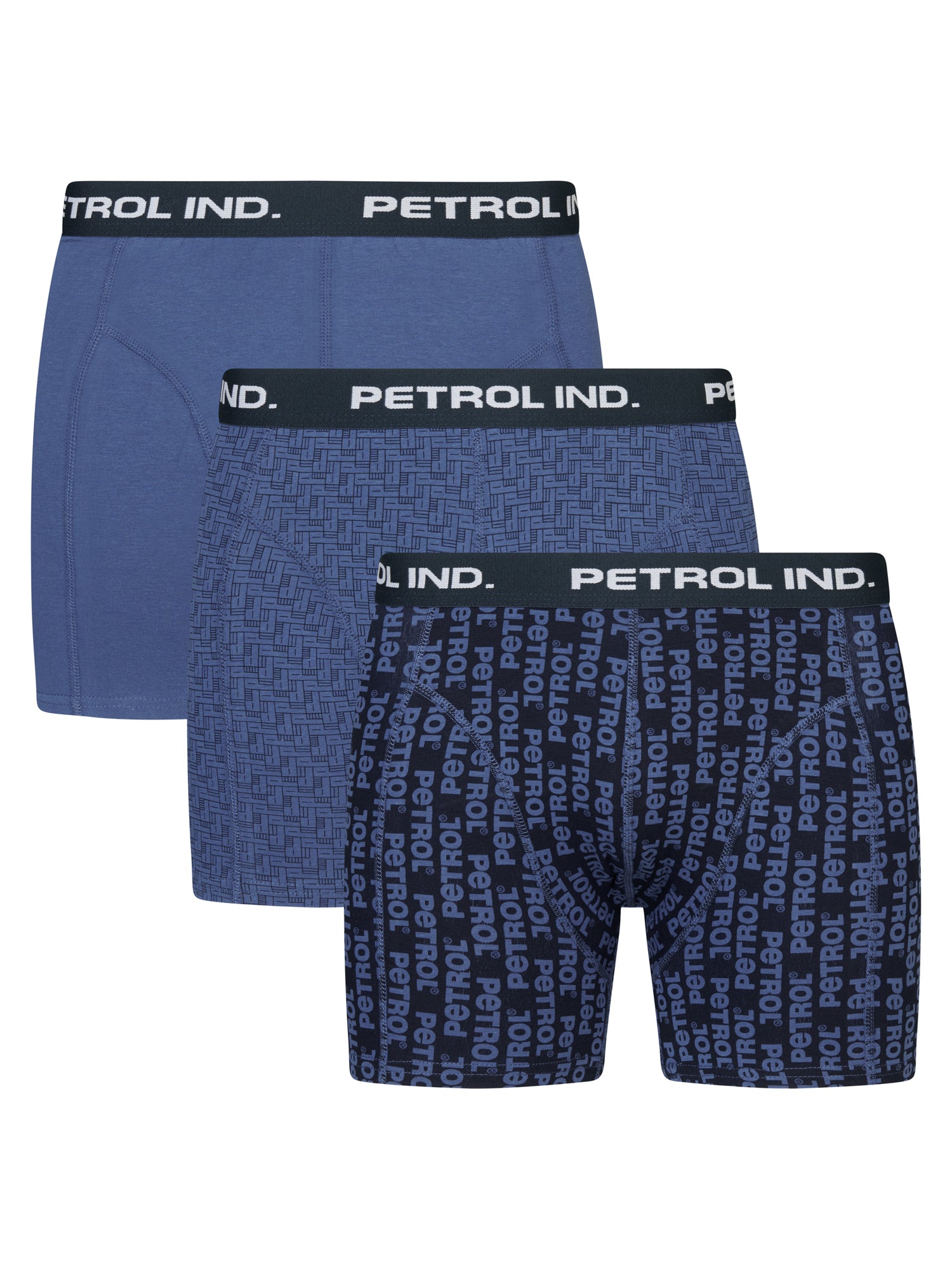 Illustrative example of blue boxers underwear