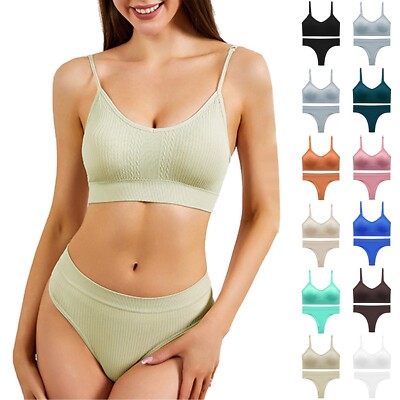 Illustrative example of bralette and underwear set