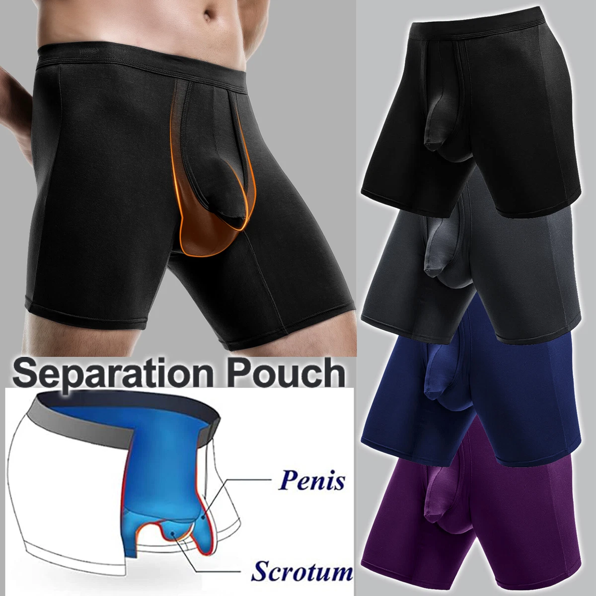Illustrative example of bulge enhancer underwear