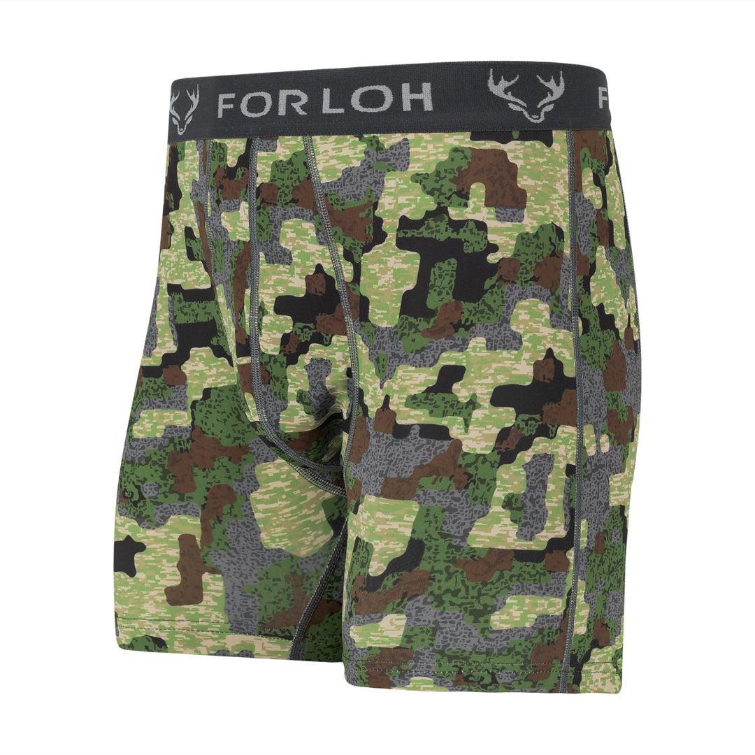 Illustrative example of camouflage boxer underwear