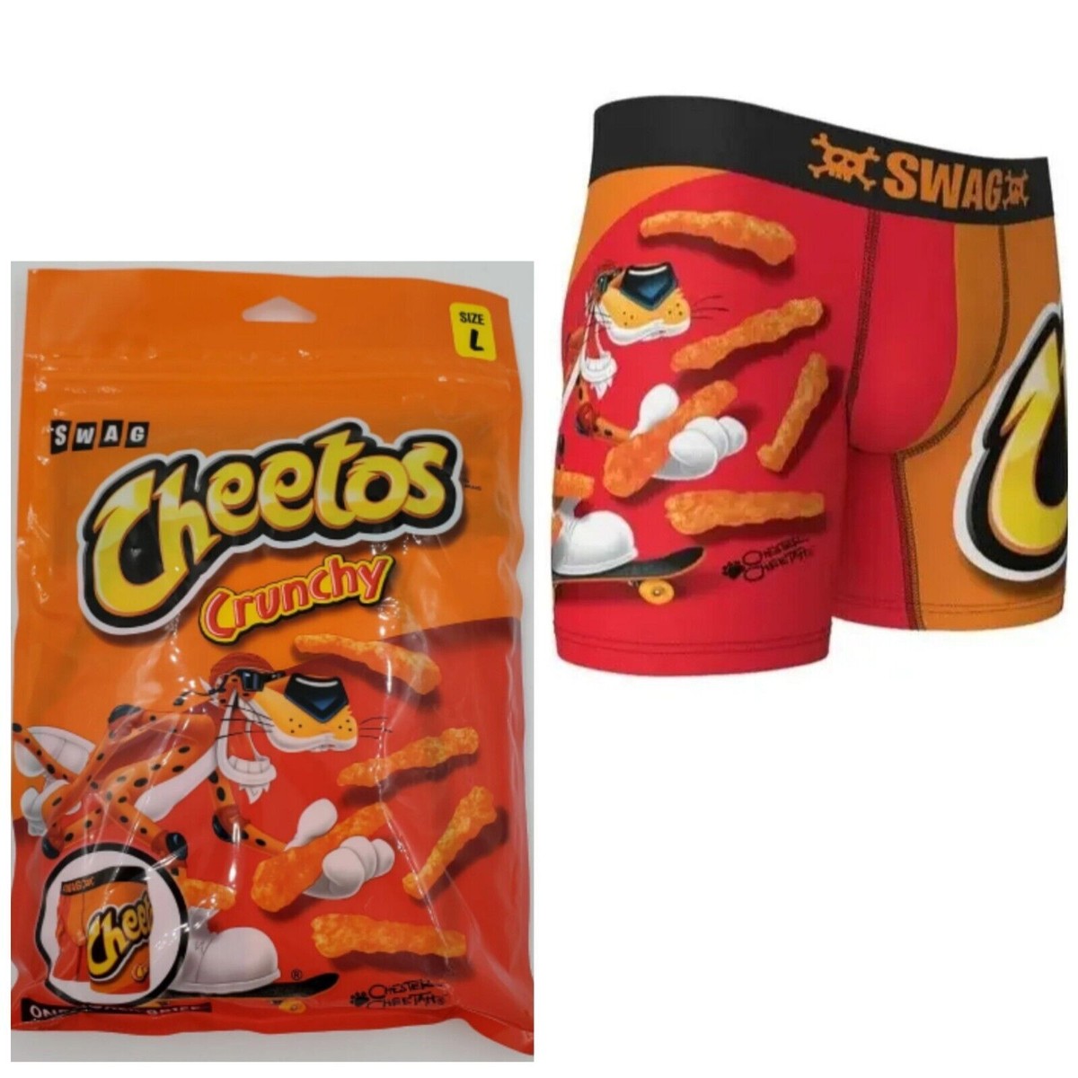 Illustrative example of cheetos underwear