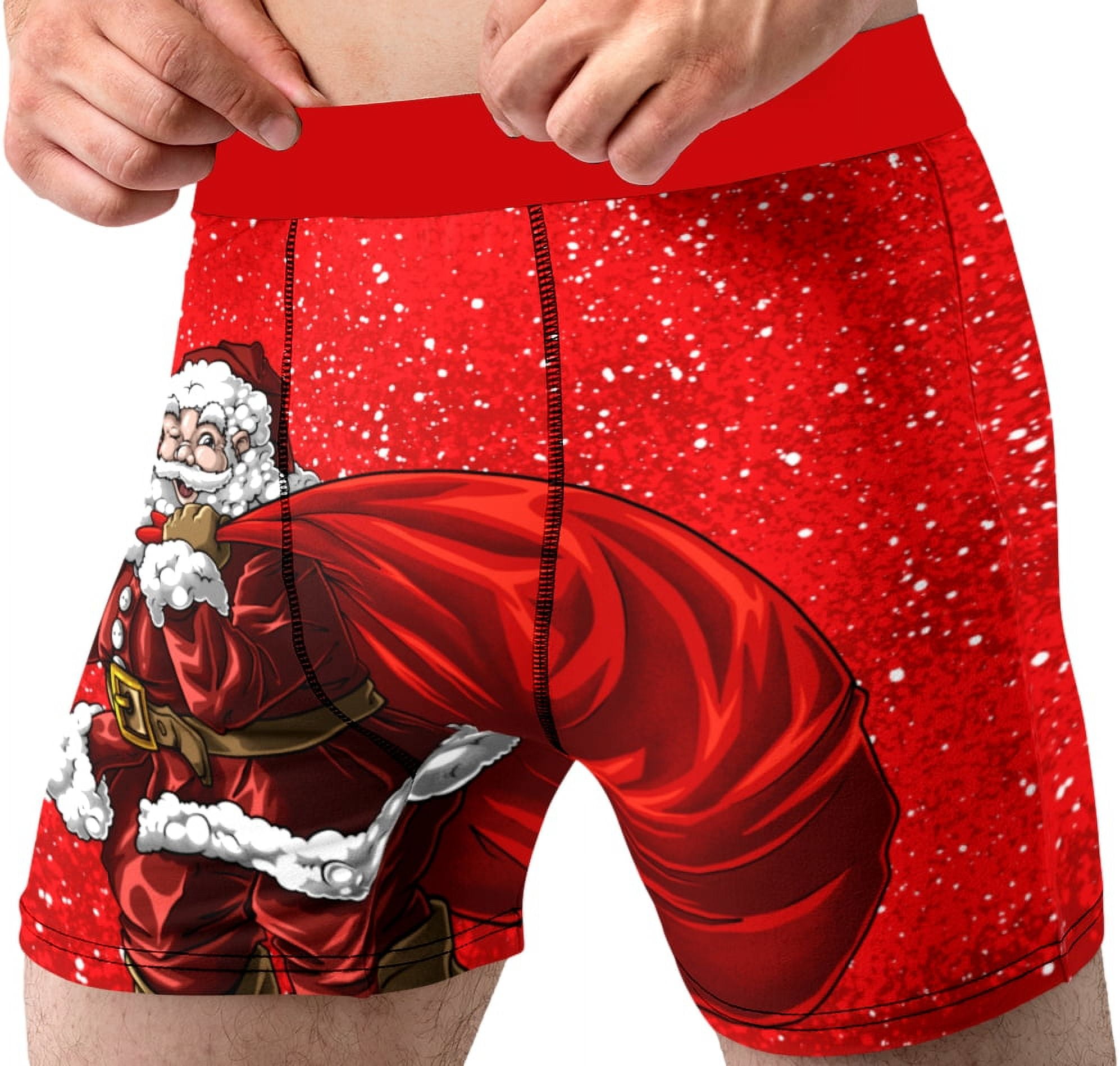 Illustrative example of christmas underwear