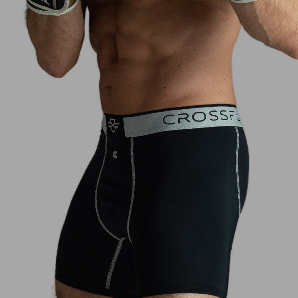 Illustrative example of crossfly underwear