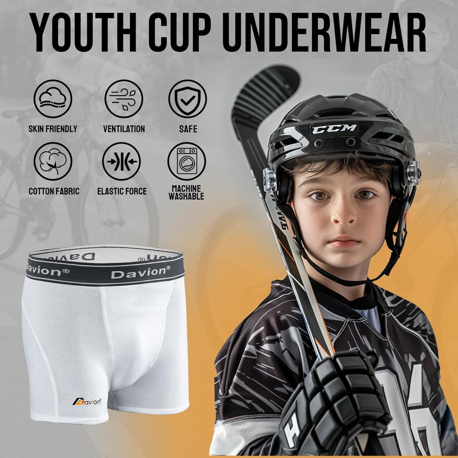 Illustrative example of cup underwear