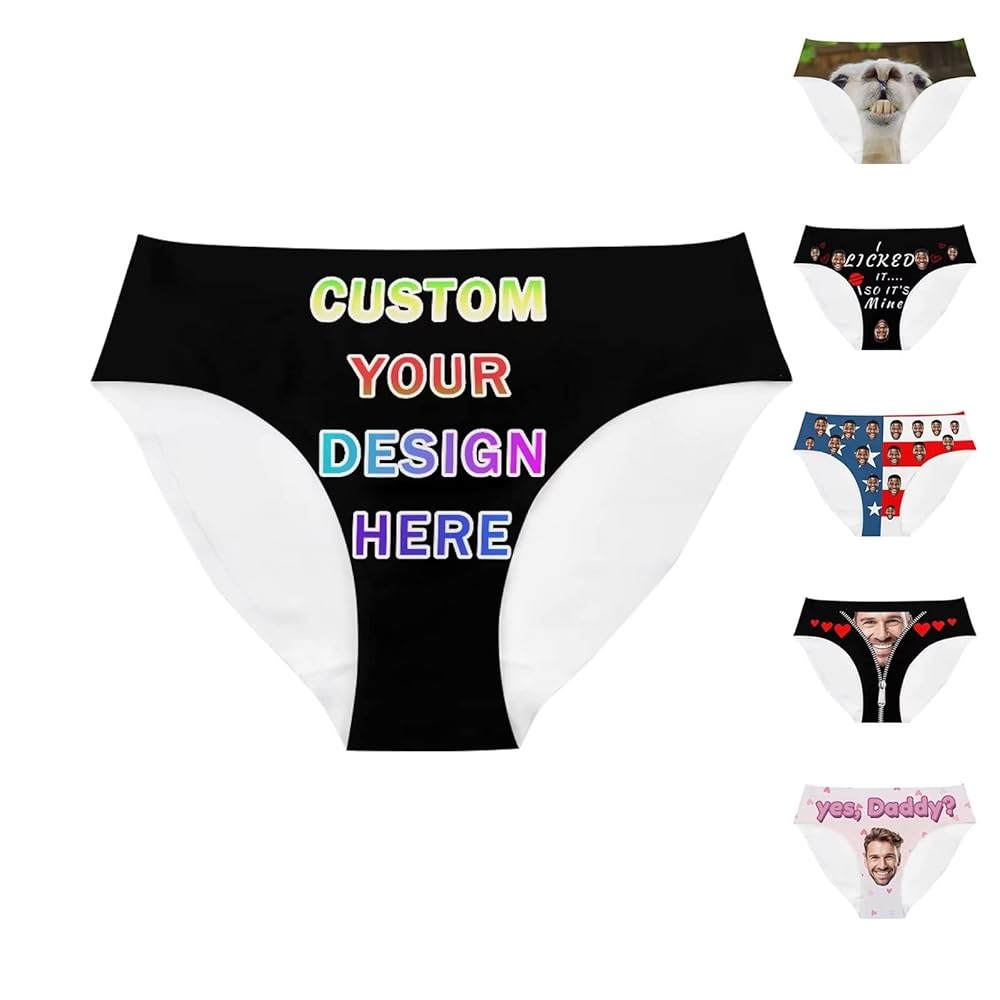 Illustrative example of custom underwear for women