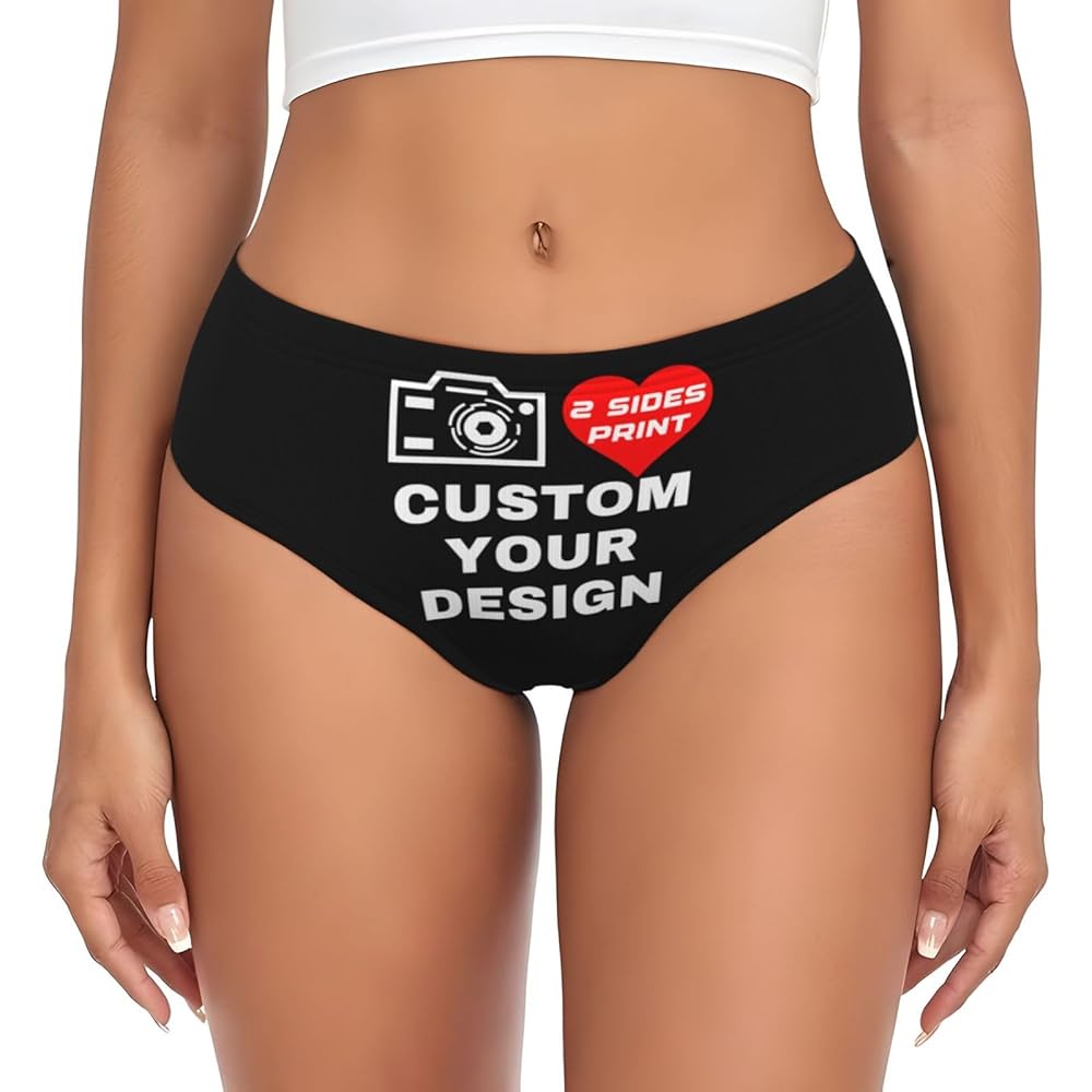 Illustrative example of custom underwear for women