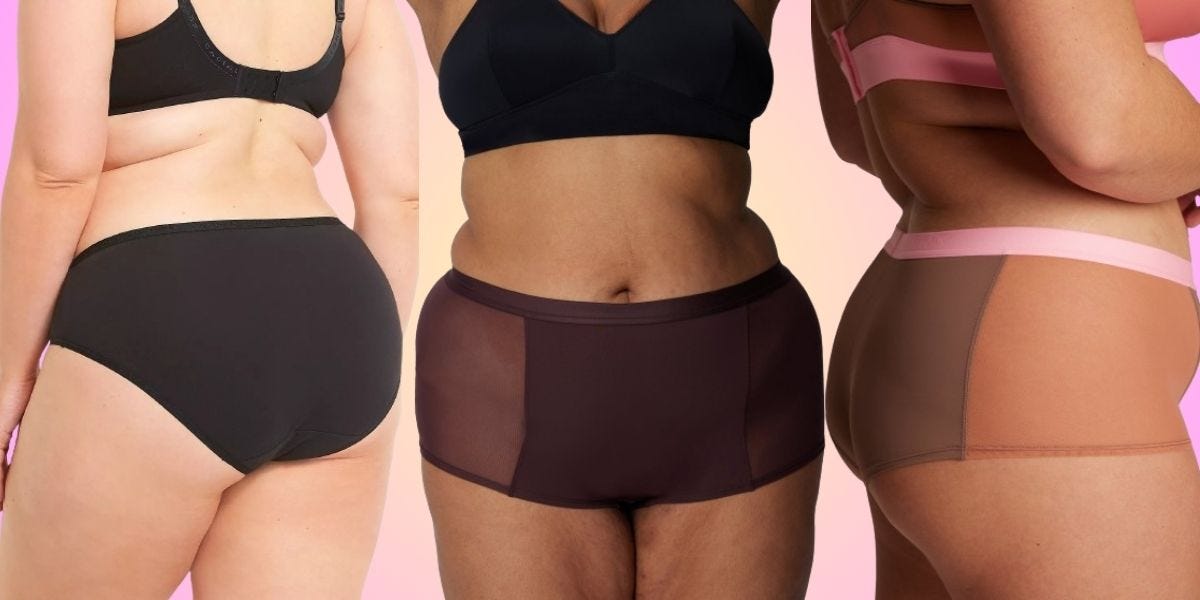 Illustrative example of cute plus size underwear