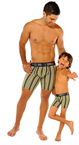 Illustrative example of dad and son underwear