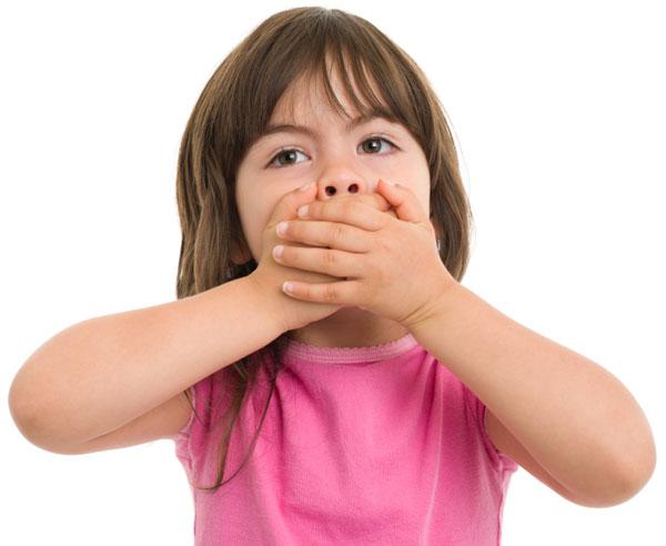 Illustrative example of daughter hates wearing underwear