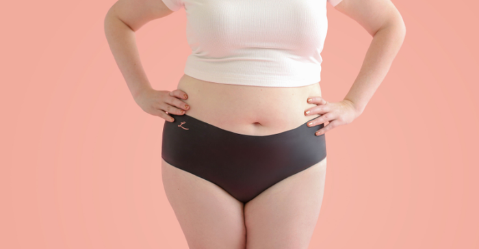 Illustrative example of dental dam underwear