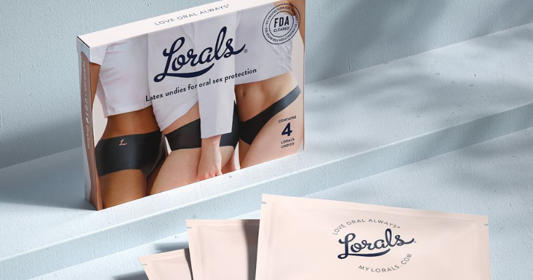Illustrative example of dental dam underwear