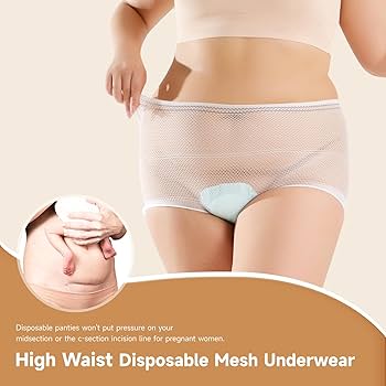 Illustrative example of disposable mesh underwear