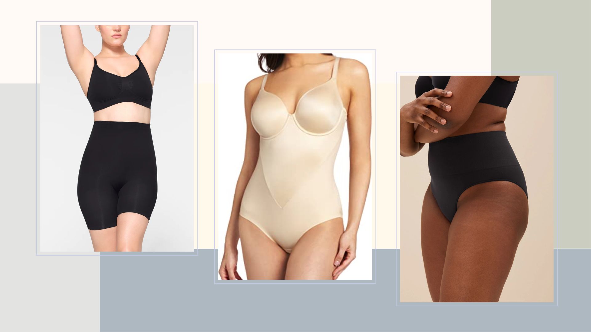 Illustrative example of do you wear underwear under shapewear
