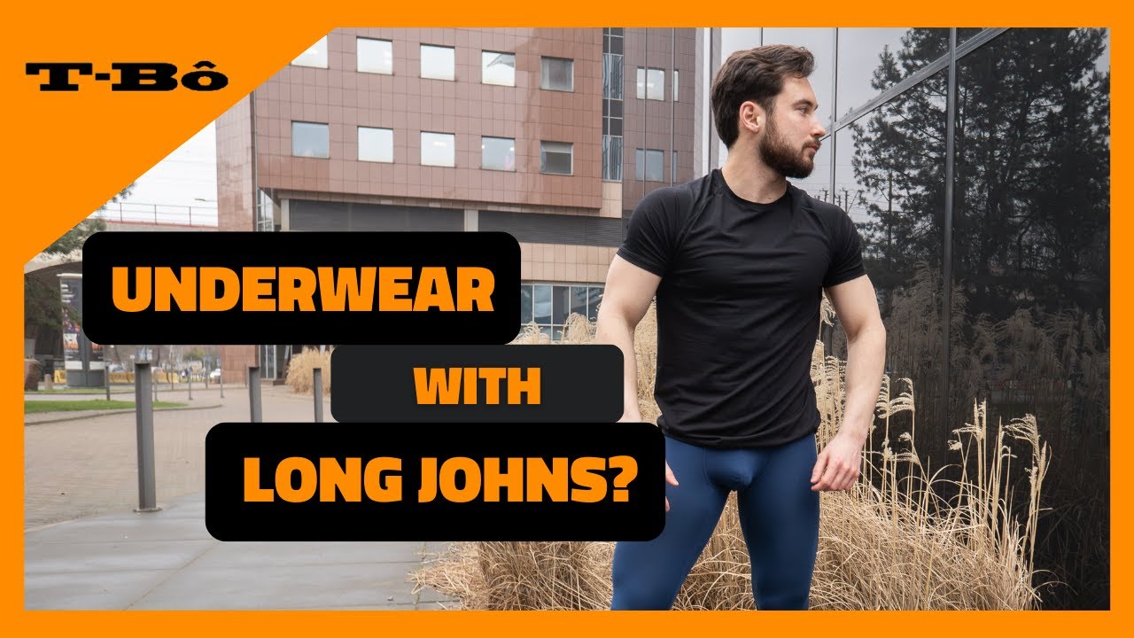 Illustrative example of do you wear underwear with long johns