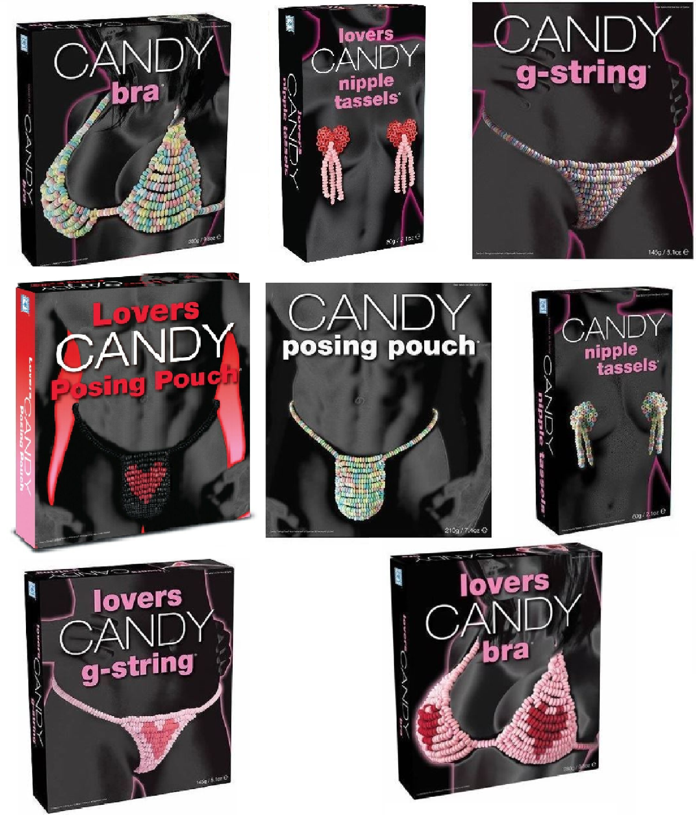 Illustrative example of edible underwear women