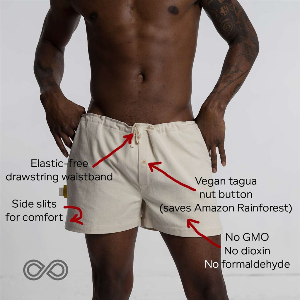 Illustrative example of elastic free underwear