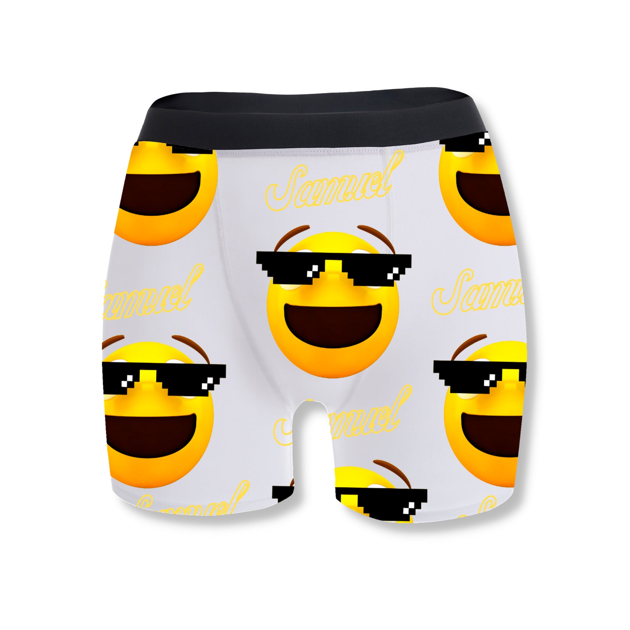 Illustrative example of emoji underwear