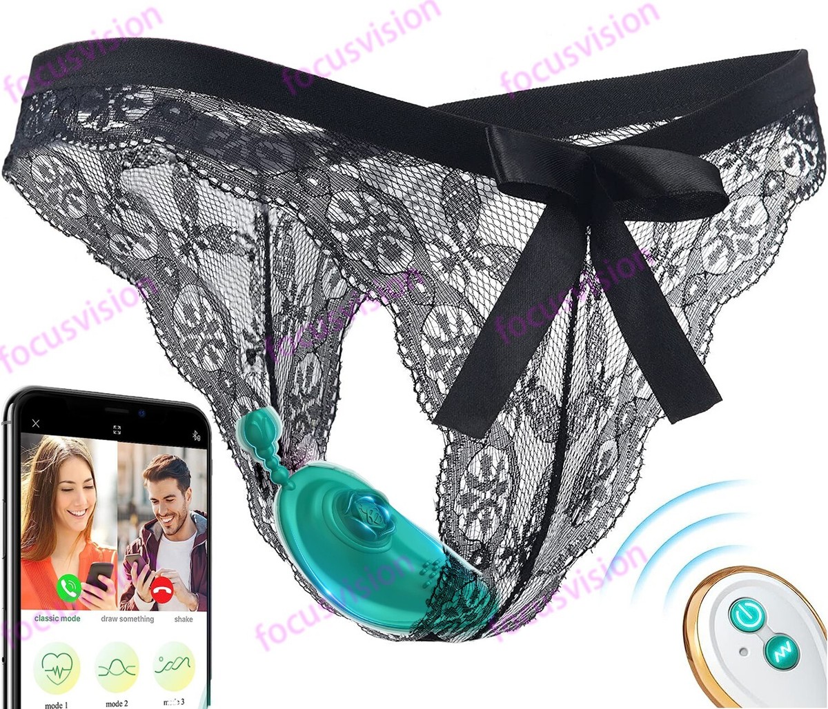 Illustrative example of female vibrating underwear