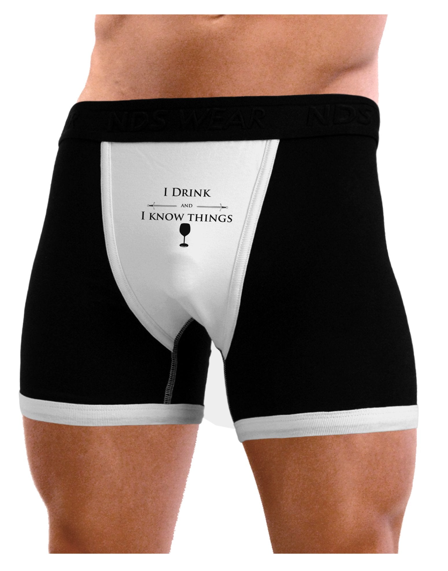 Illustrative example of fun mens underwear