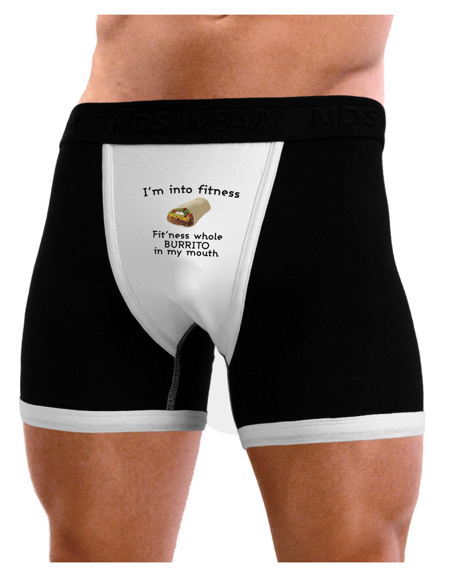Illustrative example of funny guy underwear