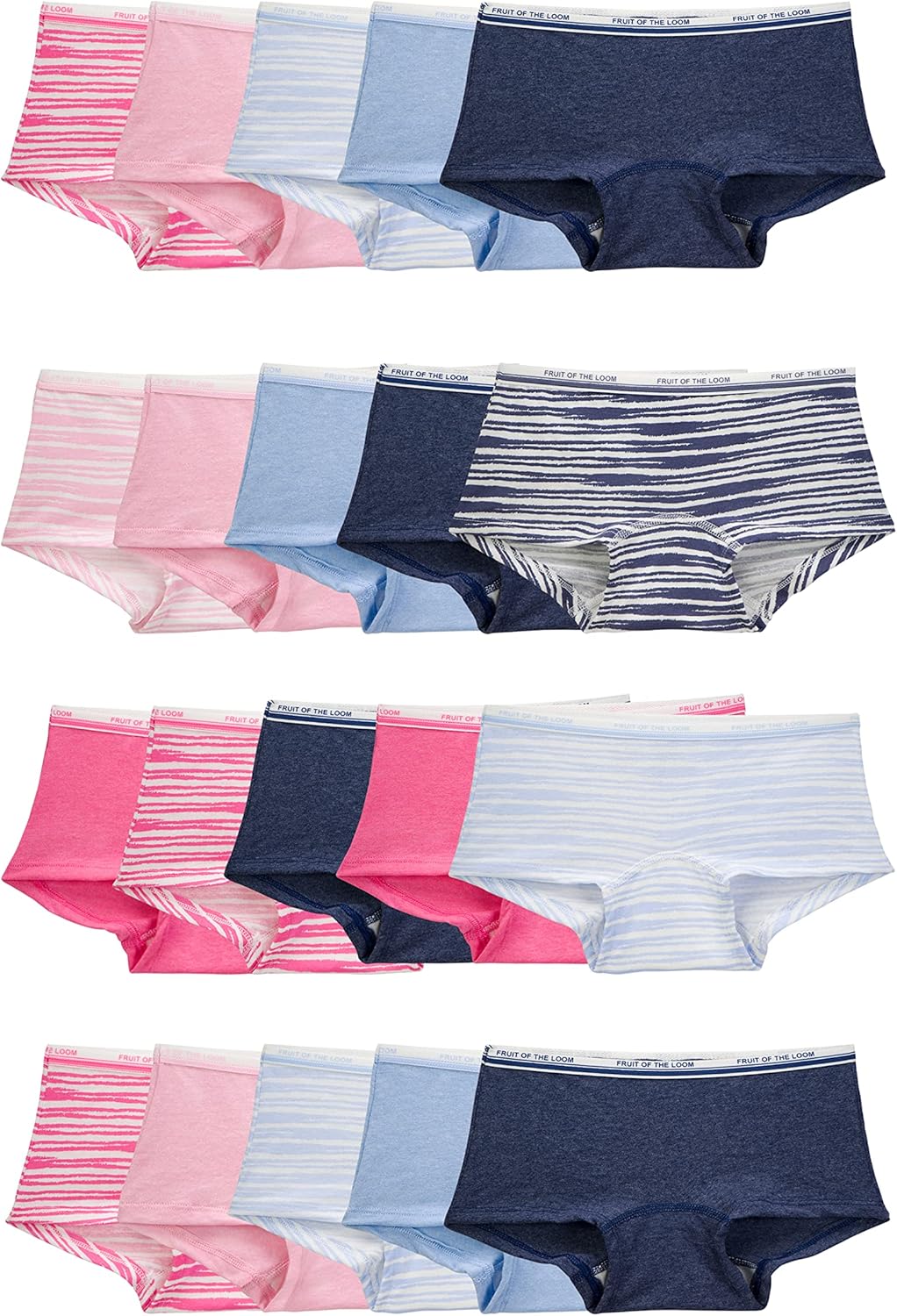 Illustrative example of girls boyshort underwear