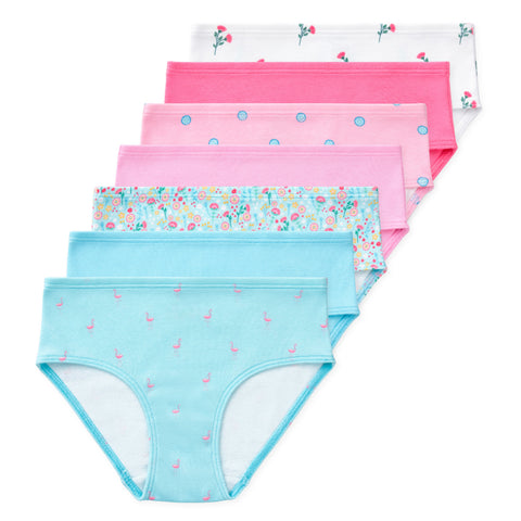 Illustrative example of girls organic cotton underwear