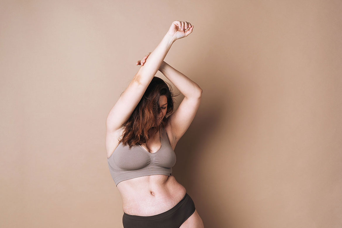 Illustrative example of girls seamless underwear