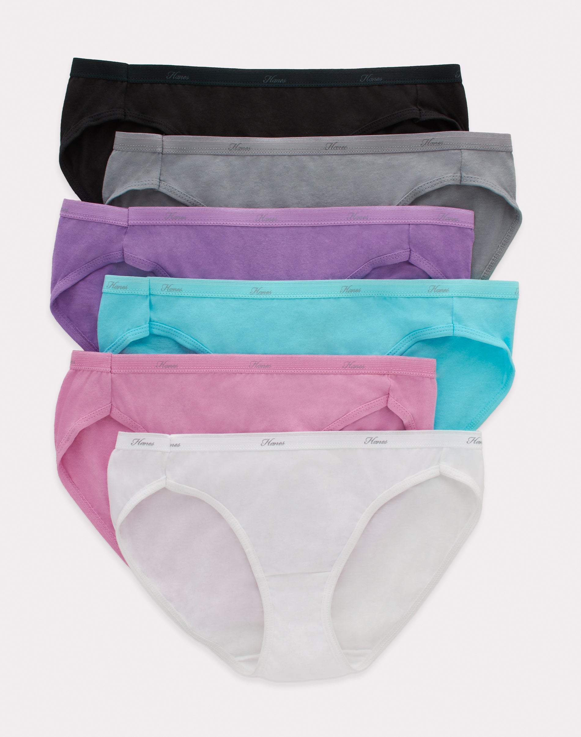 Illustrative example of hanes cotton bikini underwear