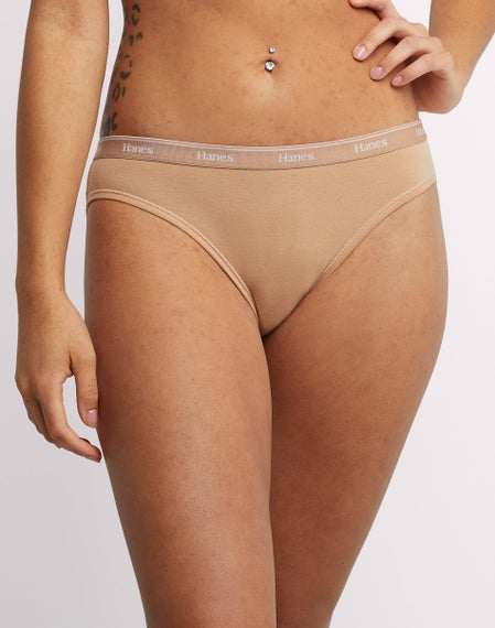 Illustrative example of hanes ladies bikini underwear