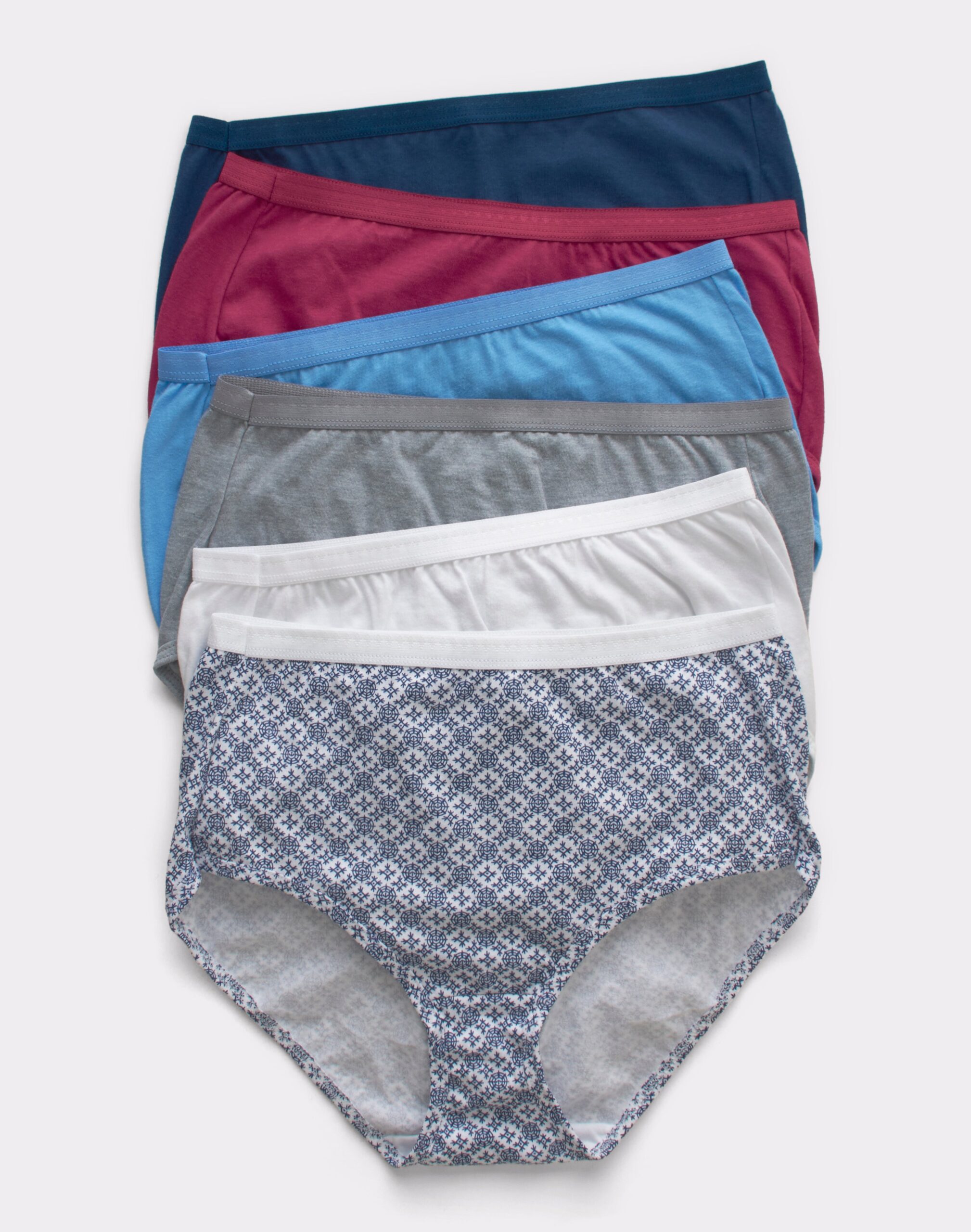 Illustrative example of hanes women's cotton underwear