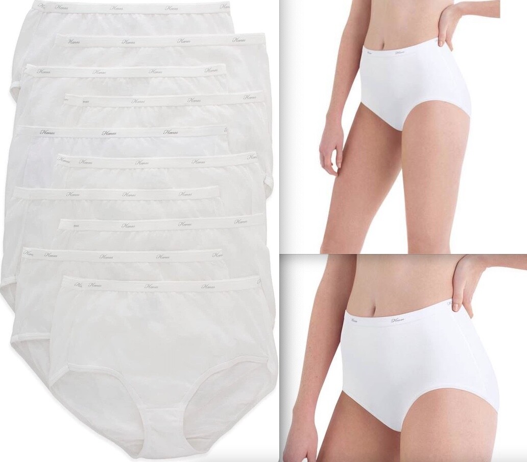 Illustrative example of hanes women's cotton underwear