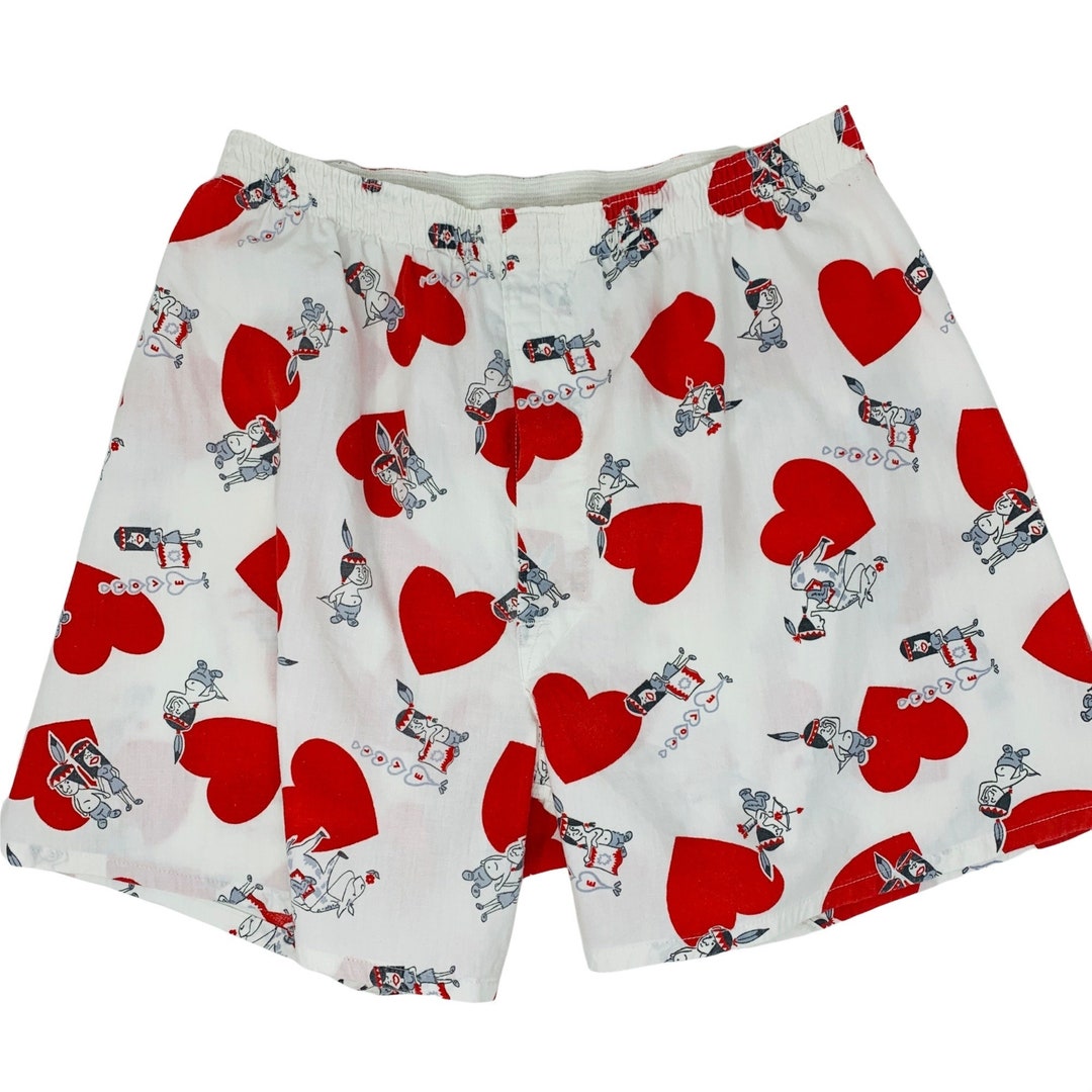 Illustrative example of heart underwear