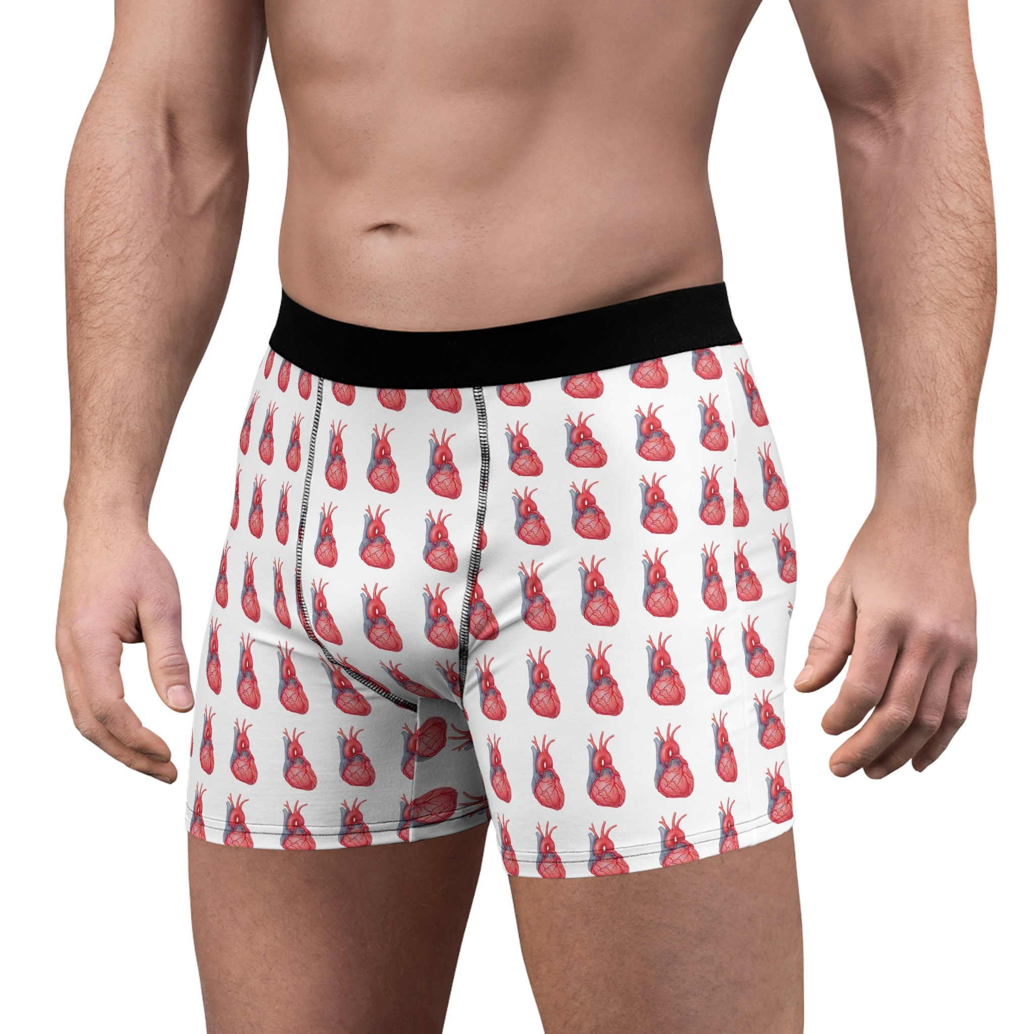 Illustrative example of heart underwear