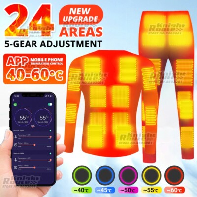 Illustrative example of heated thermal underwear