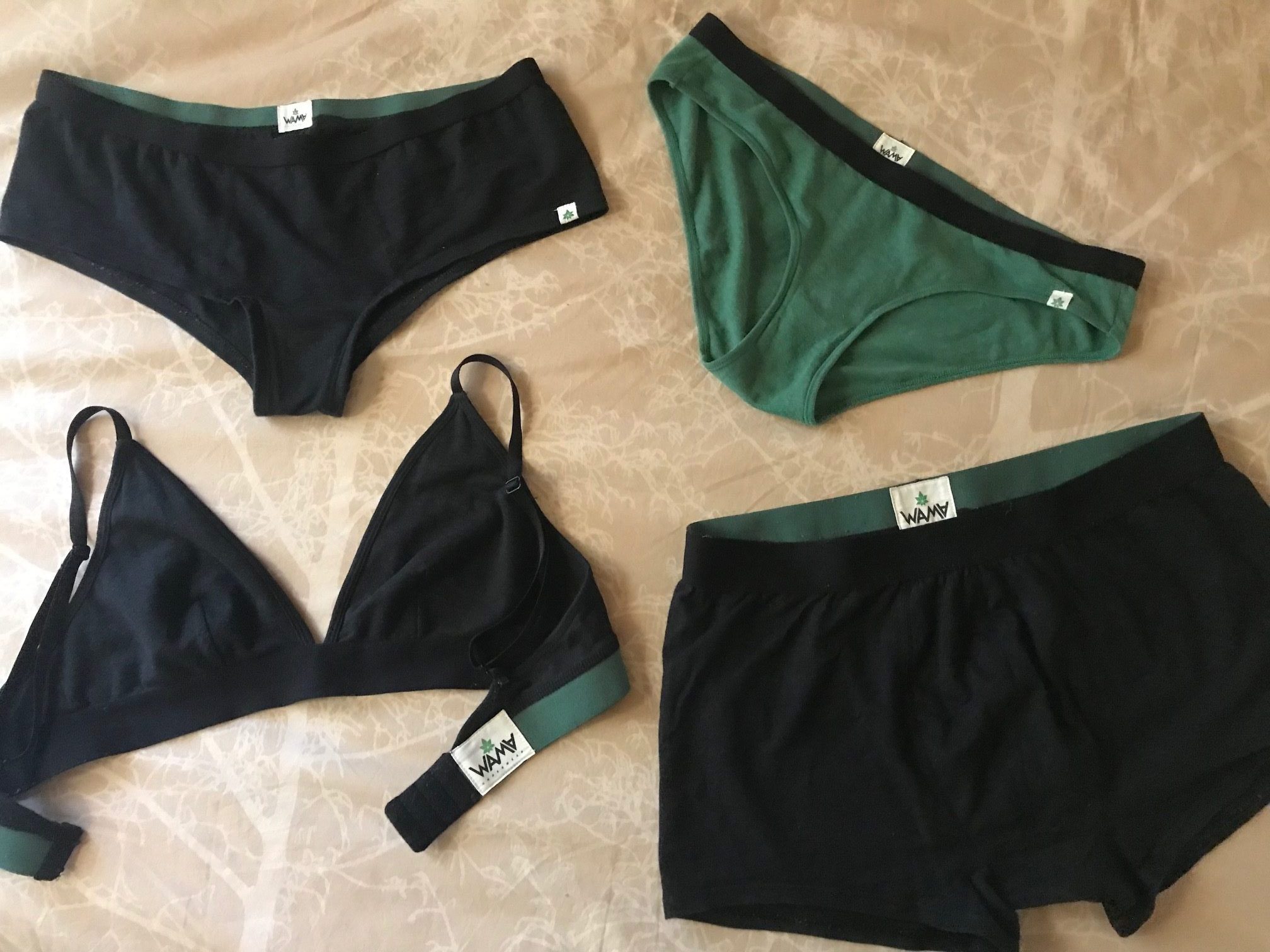 Illustrative example of hemp underwear