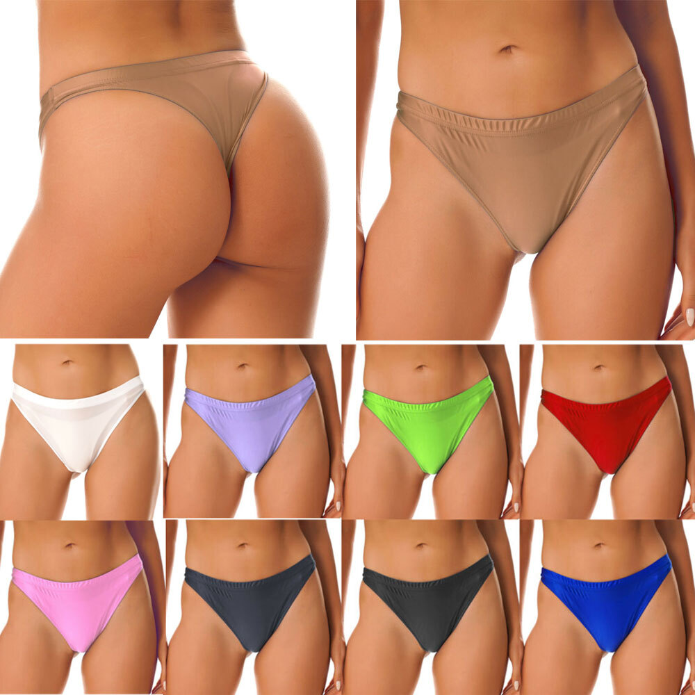 Illustrative example of high cut bikini underwear