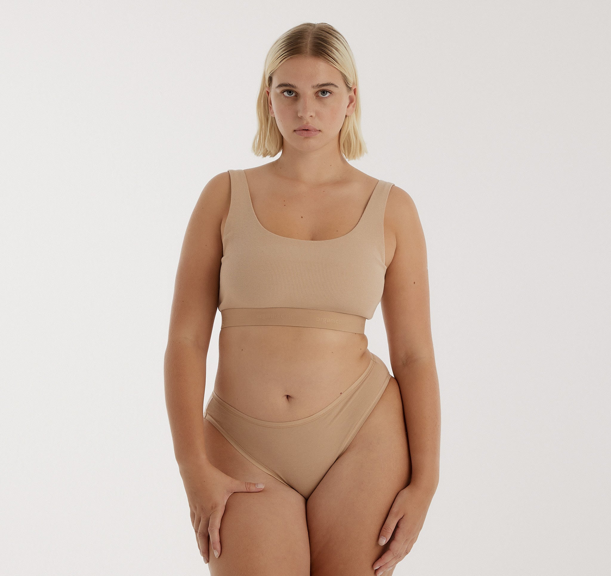 Illustrative example of high leg underwear